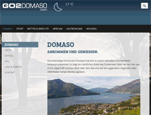 Tablet Screenshot of go2domaso.com